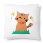 ニッコリ堂のごきげん猫ちゃん Cushion