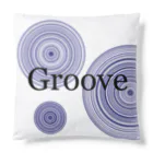 the groove takamatsu.のtype:1 Blue Cushion