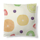 Peach and Jerryのfruit Cushion