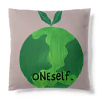 ONEselfの環境問題に取り組んで海を綺麗にしたい Cushion