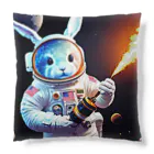 spaceinudogのspace usagi rabbit3 Cushion