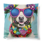 Connect Art SUZURI STOREのConnect Art 004 Dog Cushion