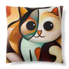 T2 Mysterious Painter's ShopのMysterious Cat Cushion