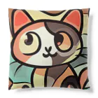 T2 Mysterious Painter's ShopのMysterious Cat Cushion