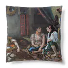 世界美術商店のアルジェの女たち / Women of Algiers in their Apartment Cushion