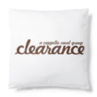 clearance official shopのclearance オフィシャルロゴ グッズ クッション