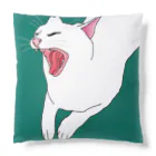 あかいねこの猫あくび Cushion