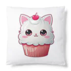 Vasetti_pressのカップケーキの猫ちゃん Cushion