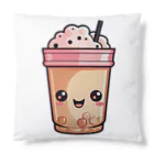 Vasetti_pressのタピオカミルクティー Cushion