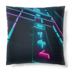  Neo Nature Threads（ネオ ネイチャー スレッズ）のネオンノスタルジア・アートピース Cushion