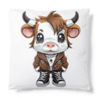 Vasetti_pressのスニーカーを履いた牛 Cushion