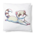 べっち©︎ののんびりフェレットちゃん🐾 Cushion