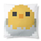 haching chickのドットひよこ Cushion