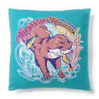 カワウソとフルーツの𝙎𝙩𝙧𝙚𝙚𝙩 𝙆𝙖𝙬𝙖𝙪𝙨𝙤 Cushion