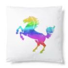 mumusの馬　rainbow Cushion