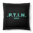 .P.T.I.N. HIKEの.P.T.I.N. HIKE - SQUARE LOGO BLACK クッション