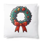 終わらない夢🌈のクリスマスリース🎄✨ Cushion