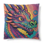 DORAGONIAのサイケドラゴン Cushion