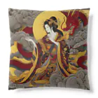 bycatの赤龍を従えた女神 Cushion