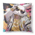 *˚𝔑𝔶𝔲𝔫𝔤𝔢𝔩𝔰 𝔰𝔥𝔬𝔭のヒップホップアニマルズ ウサギ Cushion