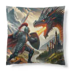 いろいろドラゴンの騎士とドラゴン Cushion