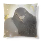 カラスのクッピの土鳩のポッピ Cushion