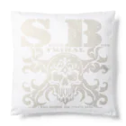 Ａ’ｚｗｏｒｋＳのSKULL&BONE TRIBAL GRUNGE WHT Cushion