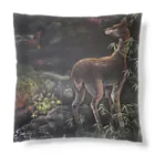 Asahi@水墨画アートの🦌🍁 Cushion