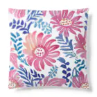 OkometoOmochiの花柄.b Cushion