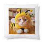 終わらない夢🌈のミツバチ🐝のコスプレをした🐱にゃんこ🐾 Cushion