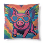 s300h150のThe flying pig Cushion