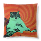 garoglare.comのcat of feel bull:type B Cushion