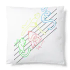 ONPu.ARTのネコ文字 Cushion