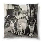 KIO MAKITAのねこと馬車 Cushion