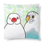 Lily bird（リリーバード）の仲良し文鳥&セキセイ Cushion