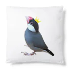 harupink🌸ペット似顔絵illustの文鳥の王様 Cushion