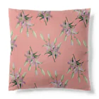 あおちゃん商会のThunberg Lily （スカシユリ） ピンク Cushion