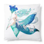 chirukapolkaの水の魔法 Cushion