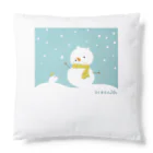 8くまさん。のおみせ。の雪だるまくまさんとお友達 Cushion