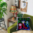 大沢愛 |Mana Osawa アートグッズのMasters Owl Cushion