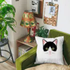 Baby Tigerのねこラブ・ハチワレ Cushion