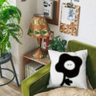 おばけ植物園【小物屋】の真夜中のポピー Cushion