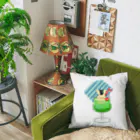 SHOP ベアたんのシュワシュワ　ウエネコさん Cushion