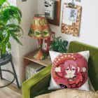 個人Vtuberテンタクル七海ショップSUZURI支店のまんまるテンタクル七海 Cushion