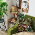 シアン猫の植物図鑑のエボニー詰め合わせ(加工Ｖｅｒ．) Cushion