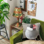 みありんの文鳥のびたろう-おすまし クッション