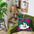 猫まみれ小店のはちわれぬこ。 Cushion