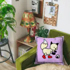 ゆでたまるのおむすびころころ長ぐつきつね Cushion