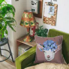 CAPERINZOOのネモフィラヤギ。 Cushion