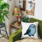 Cody the Lovebirdの（両面）サザナミインコ Cushion